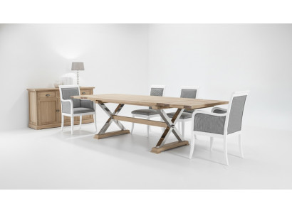 Ontwerp eettafel klassieke houten tafels uitschuifbare woonkamer luxe