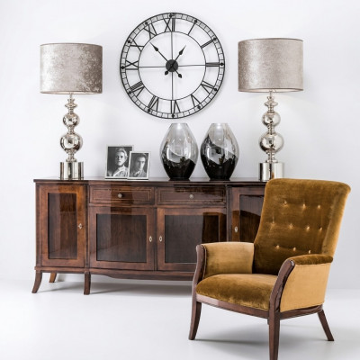 XXL dressoir Sideboard Woonkamer Kast Houten Plank Antieke Stijl Ontwerp