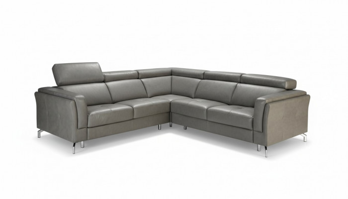 Thuisbioscoopbank Slaapbank Bekleding Banken Hoekopstelling Relax Voetsteunen Leer