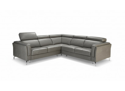 Thuisbioscoopbank Slaapbank Bekleding Banken Hoekopstelling Relax Voetsteunen Leer
