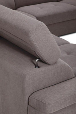 XXL Grote woonlandschap woonkamer textiel sofa bekleding banken sofa's bank nieuw