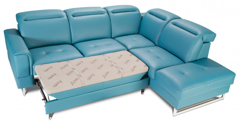 Lederen zitmeubels Designer woonlandschap hoekbank sofa bank L-vorm nieuw.