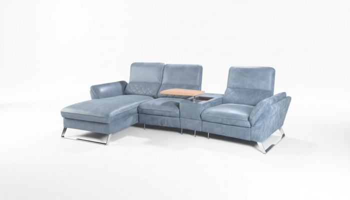 Thuisbioscoop Sofa Bank Bekleding Leder Banken Sofas Hoekset Relax Voetsteunen