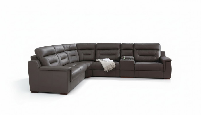 Hoekbank met opbergruimte, koellade, slaapfunctie, slaapsbank, sofas, gestoffeerd woongedeelte.