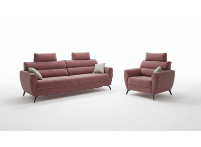 Leder Design Bank Bekleding Zit 2+1+1 Sofa Sets Kunstleder Set Garnituur