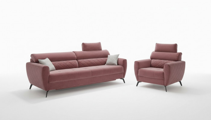 Lederen designbank gestoffeerde zit 2+1 sofa sets kunstleren set nieuw