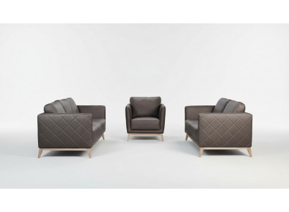 Ontwerp Bank Bekleding Zitgroep Bankstellen Textiel Nieuw 2+1 Zits Stof
