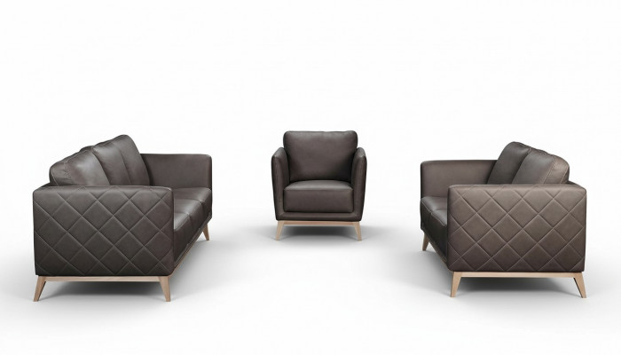 Sofaset 3+1 zits lederen bankstellen bank bekleding banken