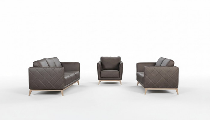 Driepersoonsbank Bank Bekleding Moderne Design 3-zits Banken Kamermeubels