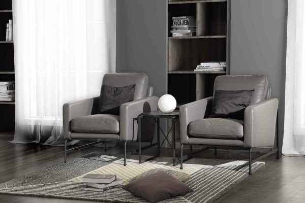 Luxe design zitmeubelset sofa bankstel bekleding set leer 2+1+1 banken