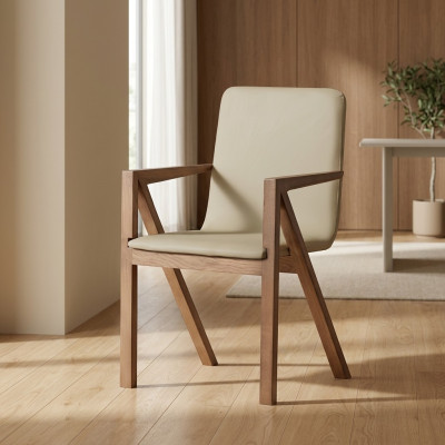 Ontwerp stoel fauteuil houten stoelen Echt handwerk loungestoel clubsessel leunstoelen