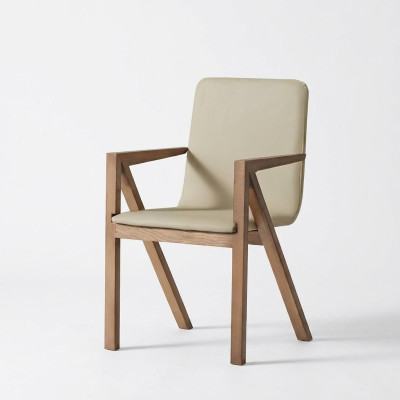 Ontwerp stoel fauteuil houten stoelen Echt handwerk loungestoel clubsessel leunstoelen