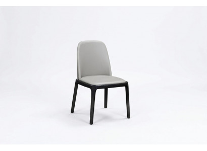 Stoel 1x eetkamer gestoffeerde stoel fauteuil lounge club textiel leer televisie stof.