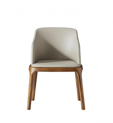 Stoel 1x Eetkamer Gestoffeerde Stoel Fauteuil Tv Lounge Club Textiel Zit Leder