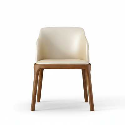 Stoel 1x Eetkamer Gestoffeerde Stoel Fauteuil Tv Lounge Club Textiel Zit Leder