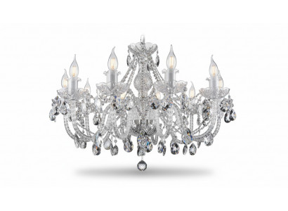Klassieke afdekking kroonluchter lamp lampverlichting kristal Nieuw Boheems