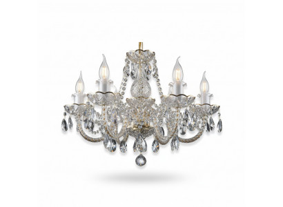 Kroonluchter lampenkap kristal klassieke verlichting lampen