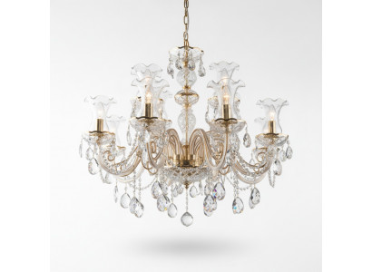 Klassieke kroonluchter plafondlamp Bohemen verlichting kristal Nieuw