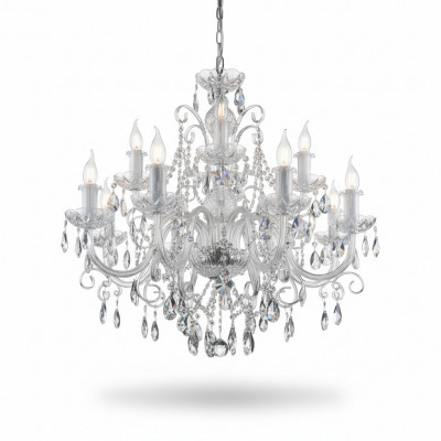 Bohemia Luxe Crystal Cover Lampen Handgemaakte Kroonluchters Nieuw