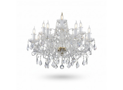 Klassieke plafondlamp met kristalverlichting Nieuwe Boheemse lamp kroonluchter
