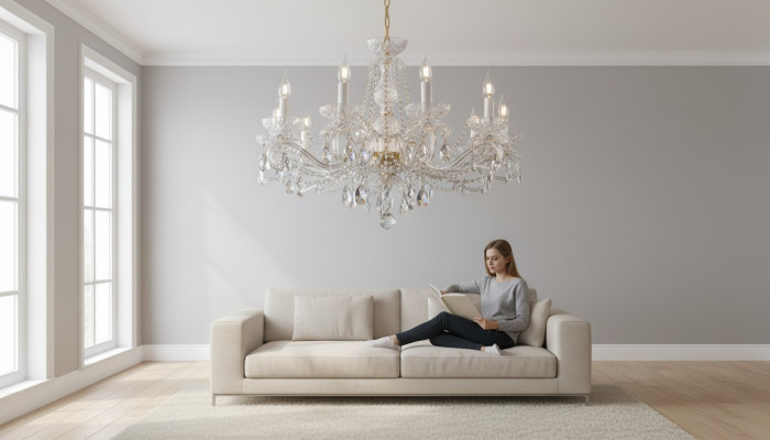 Kroonluchter Antieke Stijl Klassiek Licht Plafondlampen Lampen Kroonluchter