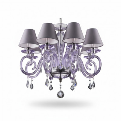 Deksel Bohemen Moderne kroonluchter lamp gloeiende lamp kristallen kaarsenstandaard negen