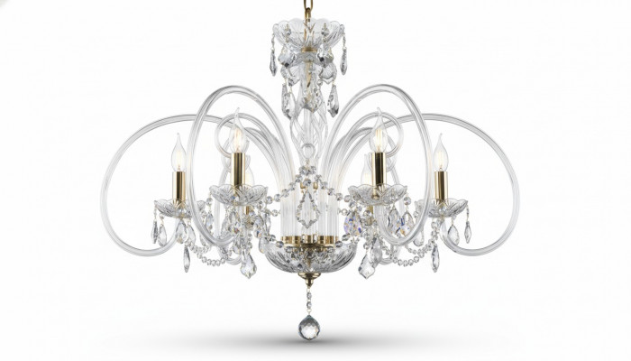 Kristallen kroonluchter lamp plafondlamp Bohemian hanglamp kroonluchterlamp
