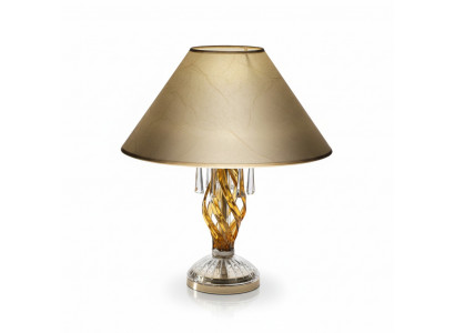 Kristallen bureau lamp tafel Elite Bohemen voet nachtkastje nieuw