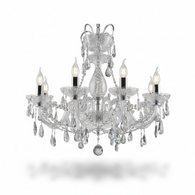 Kristallen kroonluchter plafondlamp hanglamp licht Bohemen gloeilamp