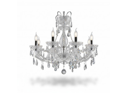 Kristallen kroonluchter plafondlamp hanglamp licht Bohemen gloeilamp