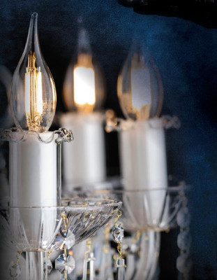 Kristallen wandlamp kroonluchters kristallen kroonluchter lustre elite Bohemen nieuw