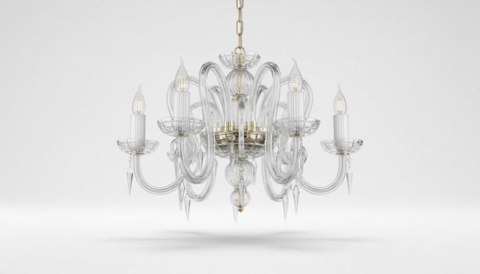 Kristallen kroonluchter Bohemen lamp plafondlamp hanglamp
