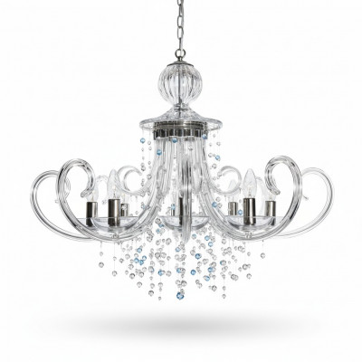 Kristallen hanglamp kroonluchter hanglamp plafondlamp Elite Bohemen