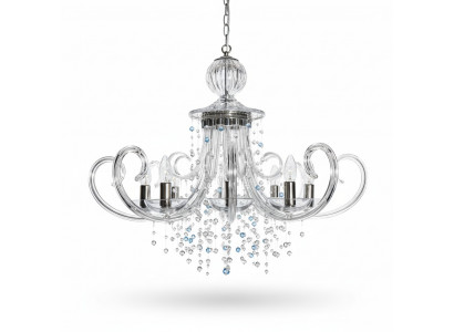 Kristallen hanglamp kroonluchter hanglamp plafondlamp Elite Bohemen