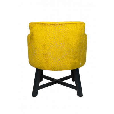 Ontwerpstoelen Chesterfield set stoel textiel bekleding hotel groep 4x set.