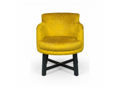 Ontwerpstoelen Chesterfield set stoel textiel bekleding hotel groep 4x set.