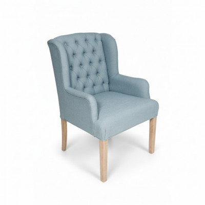 Grijze Chesterfield fauteuilset Designer stoelen Luxe zitmeubels 4-delige set