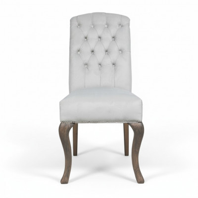 Ontwerper Grijze Chesterfield stoelen Bekledingset Hotelgroep x2-set