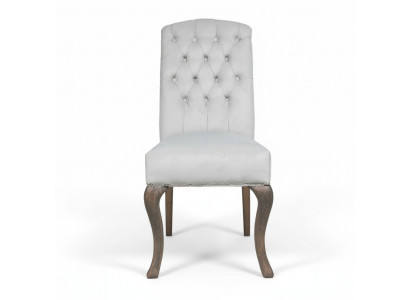 Ontwerper Grijze Chesterfield stoelen Bekledingset Hotelgroep x2-set