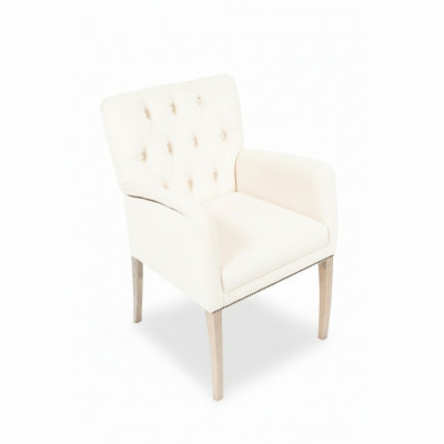 Ontwerp Chesterfield stoel Hotelstoelen Set van 2 Nieuwe bekledingstof groep