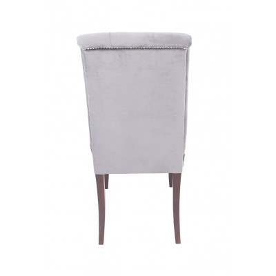 Grijze Chesterfield stoelgroep Designer zitmeubelset x4-stoelenset