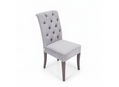 Grijze Chesterfield stoelgroep Designer zitmeubelset x4-stoelenset