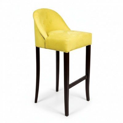 Gele Chesterfield Barkruk Moderne Luxe Lounge meubelen