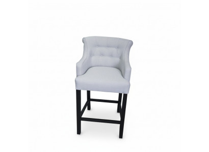 Grijze barkruk barkruk designer stof design loungestoelen set van 8
