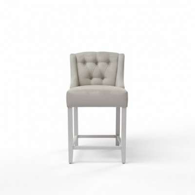 Exclusieve x4 Chesterfield barkrukken Barkrukken Stoffen zitplaatsen Designer 4-delige set