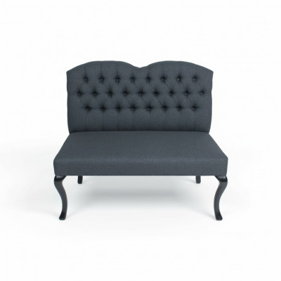 Chesterfield Bank Textiel Zitbanken Decoratie Restaurant Stof Winkel Bank Leer