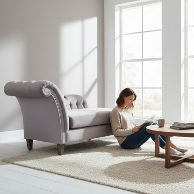 Chaiselongue chesterfield Chaiselongues Sofa Liege Chaise Club Relax  Chaiselongue chesterfield Chaiselongues Bank Ligbed Chaise Club Ontspannen