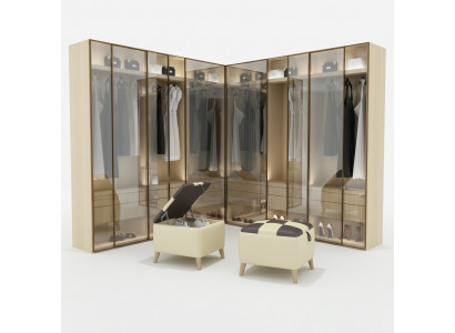 Hocker Daulet FT010 Hocker Bank Zits voetenbank Ottomaanse poef Nieuwe poefbos
