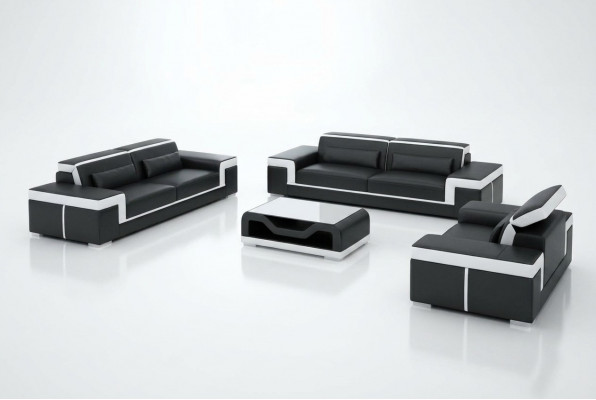 Sofa set Moderne woonkamer bank bankstel 3+2+1 compleet set nieuw