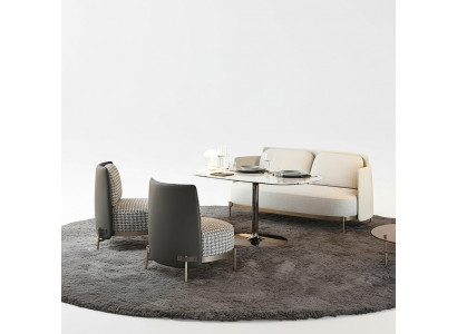Design Lounge Club Sofa Couch Polster Sitz Garnitur 321 Garnituren Italy Möbel